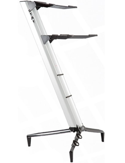 SUPORTE STAY P/2 TECLADOS SLIM 1100/02 PRATA 99184