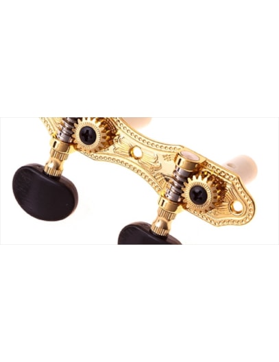 TARRAXA ROZINI P/ CAVACO 18D DORADO BOTAO ESCURO RAX427GPG-A2B