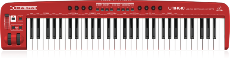 TECLADO BEHRINGER CONTROLADOR U CONTROL UMX610 2396 - Innova Music