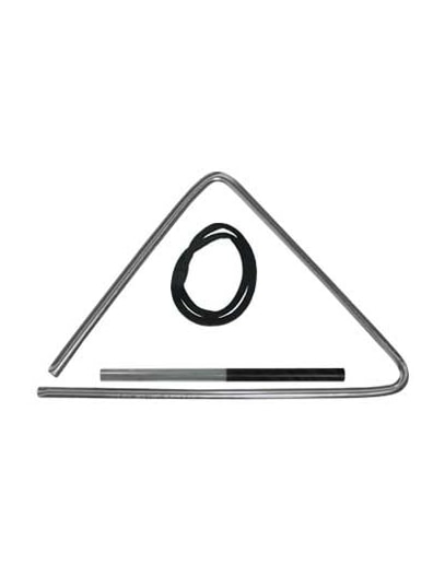 TRIANGULO LIVERPOOL DE ACO CROMADO FORRO MEDIO 36CM TF536