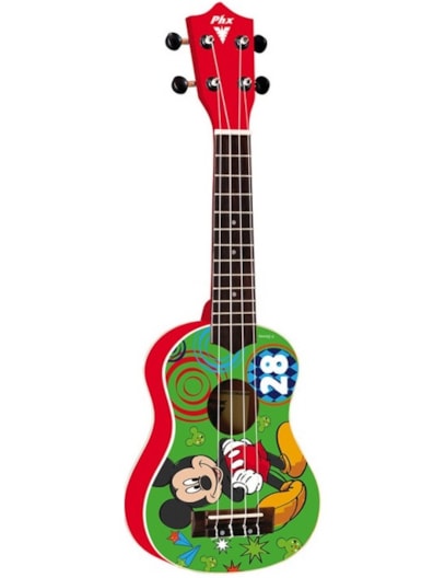 UKULELE PHOENIX MICKEY SOPRANO VERMELHO UKP-MK2