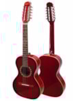 VIOLA ROZINI SERTANEJA CINTURADA ACUSTICA VERMELHA RV101ACV 2442