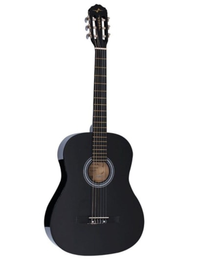 VIOLÃO CSR ACUSTICO NYLON ESTUDANTE PRETO CSR851 28401