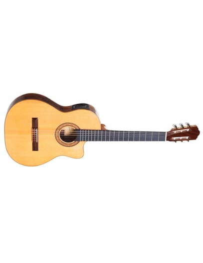 VIOLÃO DI GIORGIO ELETRICO CUTWAY C/AFINADOR NYLON TALENT II TAL02