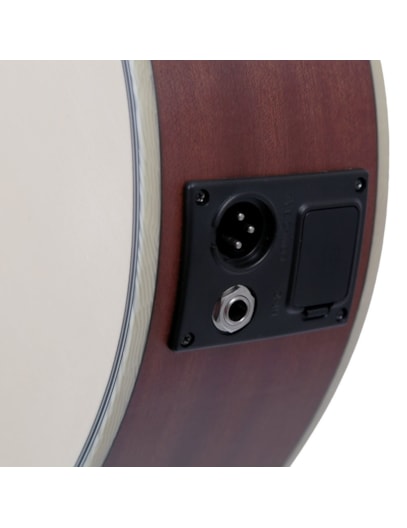 VIOLÃO DI GIORGIO FOLK F101 NATURAL ATIVO C/AFINADOR