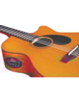 VIOLAO DI GIORGIO FOLK MONTEREY ELETRICO ATIVO NYLON NATURAL