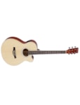 VIOLÃO GIANNINI AÇO ELETROACUSTICO NATURAL SATIN GSF1R CEQ NS2185