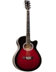 VIOLÃO GIANNINI AÇO ELETROACUSTICO REDBUSTER GSF1R CEQ BRB 21851