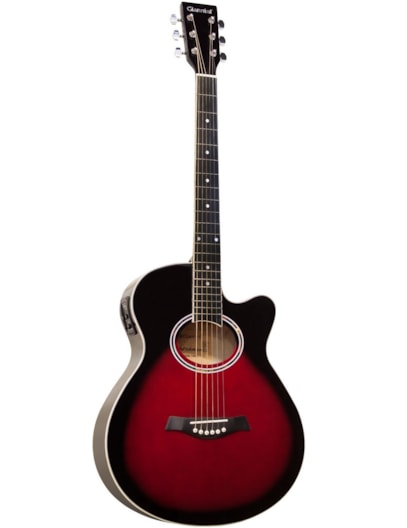 VIOLÃO GIANNINI AÇO ELETROACUSTICO REDBUSTER GSF1R CEQ BRB 21851