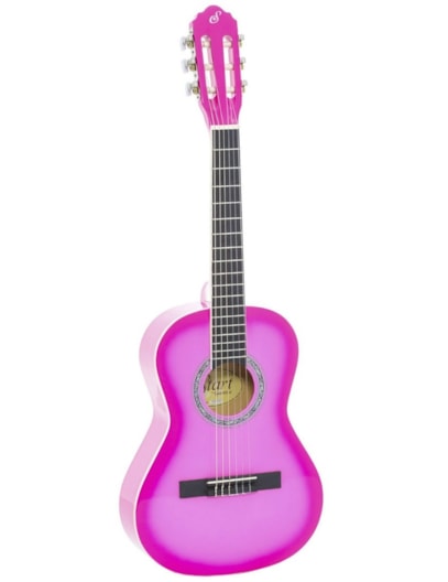 VIOLÃO GIANNINI ACUSTICO NYLON 1/2 PINK INFANTIL N4PK 22049