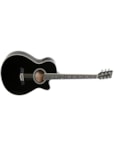 VIOLÃO GIANNINI ELETROACUSTICO GSF1R CEQ BK PRETO 21853