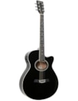 VIOLÃO GIANNINI ELETROACUSTICO GSF1R CEQ BK PRETO 21853