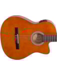 VIOLÃO GIANNINI FLAT ELETROACUSTICO NYLON NF14 CEQ N NATURAL 21868