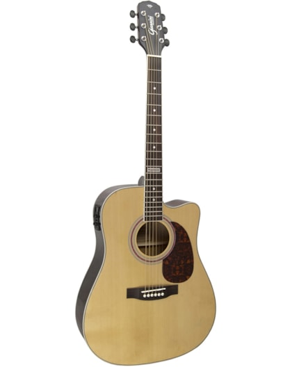 VIOLÃO GIANNINI FOLK CUTAWAY ATIVO NATURAL GF-ID CEQ N 22902