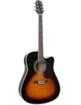 VIOLÃO GIANNINI FOLK CUTAWAY ELETROACUSTICO SUNBURST GF1RCEQ3TS 21857