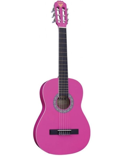 VIOLAO PHOENIX ACUSTICO INFANTIL ROSA PX34 PK