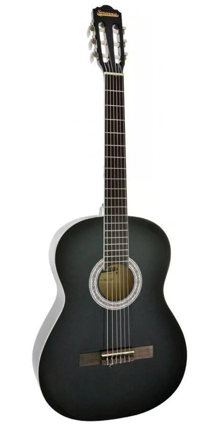 VIOLÃO PHOENIX ACUSTICO CLASSICO NYLON NL47BK PRETO - Innova Music