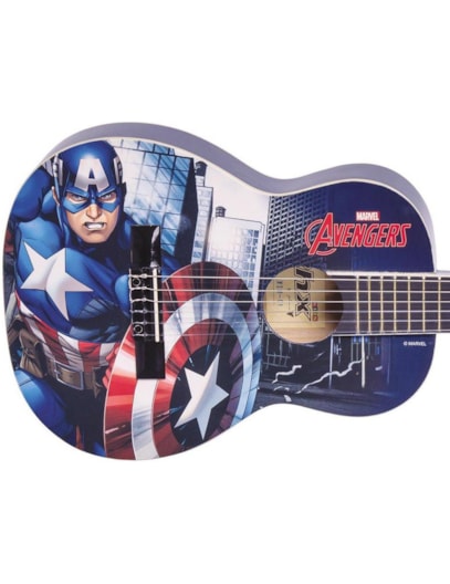 VIOLÃO PHOENIX MARVEL INFANTIL CAPITAO AMERICA VIMC1