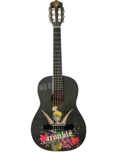 VIOLÃO PHOENIX PHX ACUSTICO INFANTIL DISNEY TINKERBELL VJT1