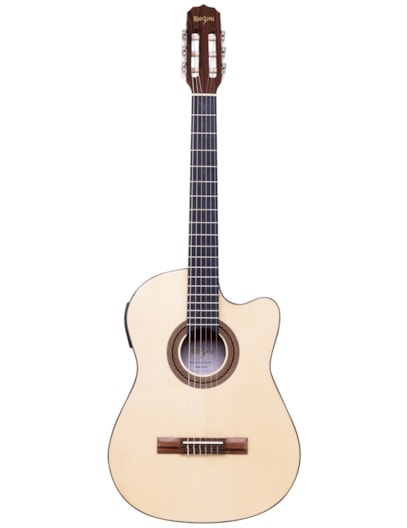 VIOLÃO ROZINI FLAT ELETRICO ATIVO NYLON P BRASIL RX515ATN NATURAL
