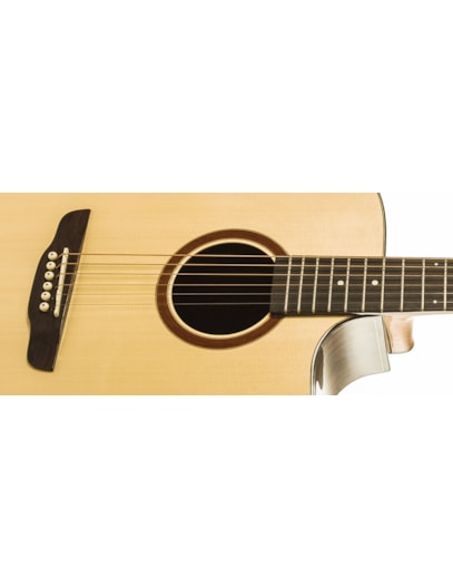 VIOLÃO ROZINI FOLK NATURAL ATIVO 6C RX320ATN 2701