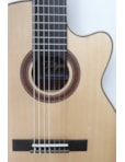 VIOLÃO ROZINI PREMIUM 7C NYLON CUTWAY ATIVO FOSCO RX207ATPC