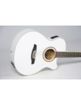 VIOLAO STRINBERG BERLIN ELETRICO ACO CUTWAY BRANCO BE30CWH 12668