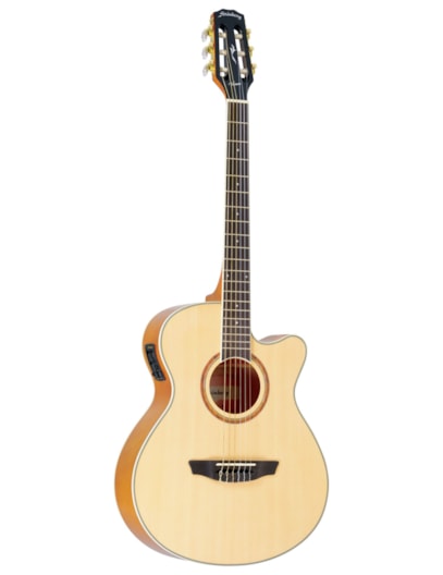 VIOLAO STRINBERG VIENNA ELETRICO NYLON CUTWAY NATURAL VE30CN 12669