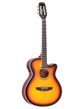 VIOLAO STRINBERG VIENNA ELETRICO NYLON CUTWAY SUNBURST VE30CSB 12671 VIOLAO STRINBERG VIENNA ELETRICO NYLON CUTWAY SUNBURST VE30CSB 12671