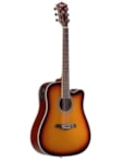 VIOLÃO TAGIMA KANSAS ELETRICO ATIVO AÇO SUNBURST COM AFINADOR