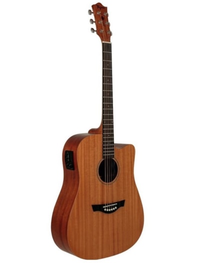 VIOLÃO TAGIMA KANSAS MAHOGANY ACO C/ AFINADOR NM NATURAL