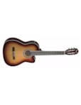 VIOLÃO TAGIMA MEMPHIS CLASSICO ELETRICO NYLON SUNBURST AC60SB
