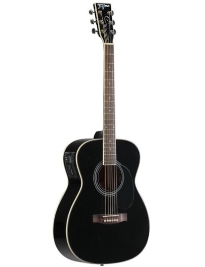 VIOLÃO TAGIMA MONTANA ELETRICO ATIVO AÇO PRETO C/AFINADOR