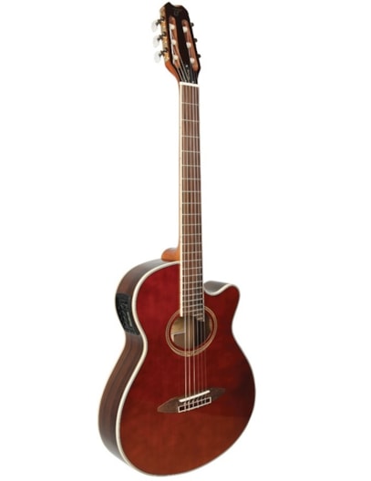 VIOLÃO TAGIMA VENTURA ELETRICO ATIVO NYLON NATURAL C/AFINADOR