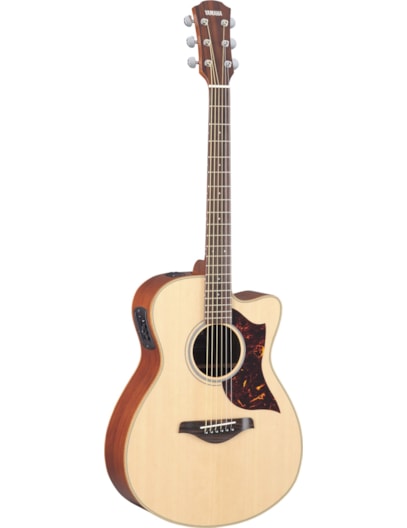 VIOLÃO YAMAHA NATURAL ELETRICO ATIVO AÇO AC1M