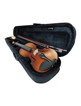 Violino Scarlett Envelhecido Fosco F 4/4 Tampo Linden, Lateral/fundo Flamed Maple, Escala Ebanizada